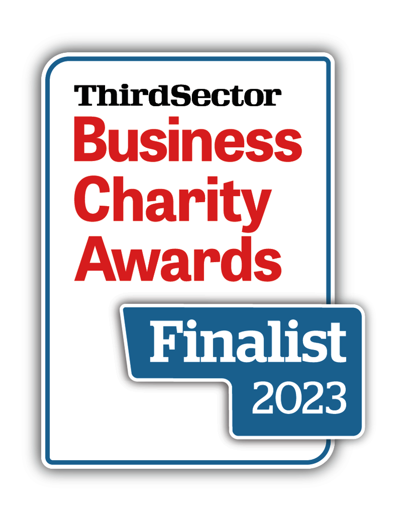 ThirdSector Business Charity Awards Finalist 2023 Logo
